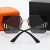 Designer Rimless Sunglasses For Women Mens Sun Glass Woman Polarized Eyeglass Sunglass Fashion Glass Luxury Sun Glasses UV400 2303284BF