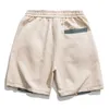 Men's Shorts Hip Hop Streetwear Men Splice Joggers Harajuku Cotton Summer Casual Elastic Waist Track Sweatpants