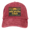 Berretti Divertente 50 ° compleanno Old Balls Club 50 anni di fantastico berretto da baseball Cappello da cowboy Cappello con visiera Bebop Cappelli Uomini e donne