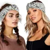 Accessoires de cheveux 1-4pcs couvre-chef bébé bandeau né noeud Boho rétro style floral tête enveloppement bande croisée pour les femmes et