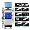 14 W 1 MICRORODERMABRAZZ HYDRA DERMABRANS MACHINE RF Wysoka częstotliwość Podnoszenie ultradźwięków urządzenie do usuwania zmarszczek przeciw starzeniu się z mikro igłą