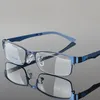 Lunettes de soleil Cadres Mode Square Optique Business Style Myopie Prescription Hyperopie Alliage Lunettes Ordinateur Lecture Mâle Spectacle