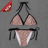 Dames plus-size zwemkledingontwerper Bikini-vrouw tweedelige bikini met brief badpakken Crystal Summer Beach luxe badpakken driepunts zwemsuite