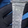 Designer Diamond Watches VVS Diamonds Watch Luxury Mens Automatic Cal.3120 Movement Full Iced Out Wristwatches With Box and Papers