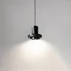 Lampes suspendues individualisées pierre noire petit lustre moderne style calme chambre chevet droplight restaurant bar led suspension lampe