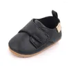 Обувь для малышей First Walkers, 2023 г., классическая кожаная резиновая подошва для мальчиков и девочек, противоскользящая обувь для малышей
