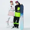 Autres articles de sport Femmes Ski Veste Pantalon Ensemble Hommes Coupe-Vent Imperméable Chaud Ski Costume Couples Hiver Outrdoor Ski Veste Femmes Snowsuit AL083 HKD231106