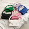 Torby na ramię Jaccq torby okrągłe uchwyt torebka forarmowa dla kobiet 2023 Candy Projekt koloru pikantna torebka torebka półkolisty YEG9S