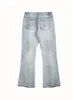 Herrenjeans Straßenbekleidung Jeans mit weitem Bein Herren gerader Fuß lange Hose blaue Jeans Y2k Herrenjeans zerrissene Jeans Herrenbekleidung Denim 230406