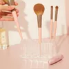 Makeup Brushes Acrylic Eyeliner Organizer Desktop Brush Lip Liner Organisatörer Holder Box med 26 slots hem