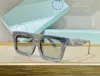 lunettes de soleil design de luxe pour hommes femmes mens style cool chaud mode classique plaque épaisse noir blanc cadre carré lunettes homme lunettes de soleil designer avec boîte d'origine -1