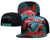 2023 Basketball snapback hoeden M N Team Leather Mix Color Cap Teams Snapbacks Verstelbare mix Match Order All Caps