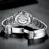 Montres-bracelets 2024 Montre Hommes Automatique Mécanique Tourbillon Horloge Mode Sport Plongée 100ATM Étanche Lumineux Montres Hommes