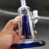 Narghilè Shisha da 9 pollici inebriante bicchiere di vetro Bong con ciotola olio di grandi dimensioni Dab Rigs Bong cinque filtri tubi dell'acqua gorgogliatore