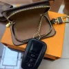 Fashion designer keychain men and women keychains Buckle bags Handmade Keychains car leather pendant keyring key chain Accessories