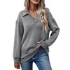 Sweats à capuche pour femmes pull ajusté pull femmes sweat-shirt à bandes automne et hiver mode décontracté revers à manches longues fermeture éclair hauts