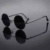 Lunettes de soleil Lunettes de soleil rétro classiques lunettes rondes hommes femmes lunettes de pêche lunettes de camping randonnée lunettes de conduite monture en métal lunettes de soleil P230406