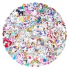 80-101PCS No Repeat Cute Cartoon Stickers Anime Unicorn Fashion Band Car Roadster Graffiti Stickers Bike Luggage Laptop Skateboard Water Bottle Decals 5 Styles