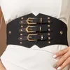 Belts Vintage Style Women Waist Belt Wide High Body Shaping Stretchy Corset Dresses Cosplay Wedding Party DecorBelts
