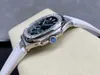 O relógio masculino 5712 produzido pela fábrica GR é um relógio de borracha com moldura quadrada de diamante com movimento Cal.240 super integrado e vidro de safira com movimento ultrafino de 9,5 mm
