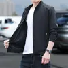 Men's Jackets Men Casual Long Sleeve Autumn Winter Stand Neck Top Blouse Coat Jacket With Pockets Mens House Sweaters