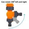 Equipamentos de rega conectores rápidos Válvula de controle de irrigação de torneira rotativa de torneira de água 1/2 polegada 3/4