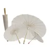 Ślub ślubny parasole białe papiery parasole kosmetyczne Chińskie mini rzemieślniczy parasol średnica 20 cm 30 cm 40 cm 60 cm