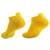 Men's Socks 1pair Sport Nylon Outdoor Basketball Bike Running Breathable Non-Slip Candy Color No Show