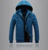Men's Down Winter Mens Thick Loose Sells Warm Zipper Cotton-padded Jacket Style Fashion Brand Male Clothing Plus Size 4XL-9XL
