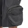 Shorts masculinos 3D Zipper Grande Bolso Macacão Mens Verão Ao Ar Livre Funcional Estilo Japonês Solto Calças de Cinco Pontos Desenho Calças de Cintura