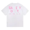 Galleryse depts T-shirts pour hommes T-shirts de créateurs pour femmes Galleryes depts cottons Tops Man S Casual Shirt Luxurys Clothing Street Shorts Sleeve Clothes