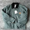 Carhartte Jacket Designer Cahartt Jacket Vintage gewassen canvas jas Rapel Cardigan Jacket Slim Painted Patch Jackets Outsear Coats Denim Carhatt Jacket 828