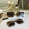 2023 Fashion Designer New Sunglasses Mensa omensSu nglassesLe tterDa rkGr eenSq uareGl assesLa rgeFa ceFa nglassesFe malein sSu mmerY2 KIn dividualizedSu ma