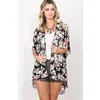 Women's Blouses 2023 Est Sexy Women Flower Summer Kimono Cardigan Maxi Shirts Half Sleeve Sunsuits Outfits