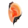 Backs Earrings HZMAN Stainless Steel Ear Cuff For Women Piercing Men Stud Dragon Punk Wrap