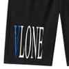 VLONE Homens/Mulheres Casais Shorts Casual Moda Tendência High Street Solto HIP-HOP 100% Algodão Refletivo Beach Shorts Pant dk102