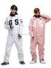 Other Sporting Goods Ski Suit for Women and Men Snowboarding Clothing Adult Coverall Winter Jacket and Pant Ice Snow Bodysuit Jumpsuits 15K HKD231106