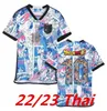 Чемпионат мира 2022 г. Япония футбольные майки 22 23 23 Home Blue Cartoon Captain Tsubasa Atom Японский 2023 Футболист Фонар