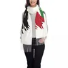 스카프 패션 팔레스타인 항상 술 스카프 여성 겨울 가을 따뜻한 목도리 랩 랩 레이디 팔레스타인