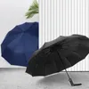 Paraplyer manuellt paraply regn och sol vikande anti uv man 8 ben vindtät affärsmän kvinnor gåva parasol