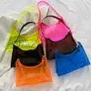 Borse a tracolla Borse Macaron Anima trasparente Fasion Borsa da donna in plastica versatile Coolcatlin_fashion_bags
