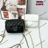 حقائب الكتف الفاخرة حقائب اليد النسائية 90 ٪ مصنع المبيعات الساخنة المبيعات بالجملة Chote Bag Fashion Anel Classic Messenger Chain Crossbody Pres