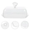 Dinnerware Sets 1Pc Butter Box Crisper Preservation Storage Case With Lid Lunch Dishes