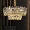 Lustre en cristal de luxe, lampe principale d'ambiance, moderne et Simple, pour salon, salle à manger, chambre à coucher, nouvelle collection 2023