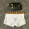 Män lyxig designer boxare shorts sport sexiga underbyxor mode märke man bokstav underkläder 3 st/parti