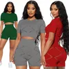 Women Tracksuits Petal Sleeve Sportwear Sexy New Fashion Streetwear Casual Solid Color Burnt Flower Two Piece Tights Set