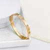 Ca Designer Bracelets Luxury Brand Fashion Bangle Stainless Steel Classic Diamond Bracelets Jewelry for Men Women Party Wedding Accessories Gold/Silver/Rose 999