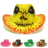 Baretten Western Cowboyhoed Unisex Cowgirl Kostuum Partij Rekwisieten Schedel Fedora Cap Groothandel