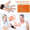 Hand Grips Finger Gripper Flex Gripster Guitar Grip Exerciser Strengthener 6 Resistant Levels Expander Rubber Trainer Elastic 230406