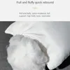 Pillow 100% pure cotton sleep pillow five-star high-quality pillow core bedroom bed pillow neck support side sleep stomach rest 230406